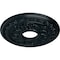 Ekena Millwork Baltimore Ceiling Medallion (Canopies up to 5 1/2"), 15 3/8"OD x 4 1/4"ID x 1 1/2"P, Night Shade CM15BANSF - alternate 3